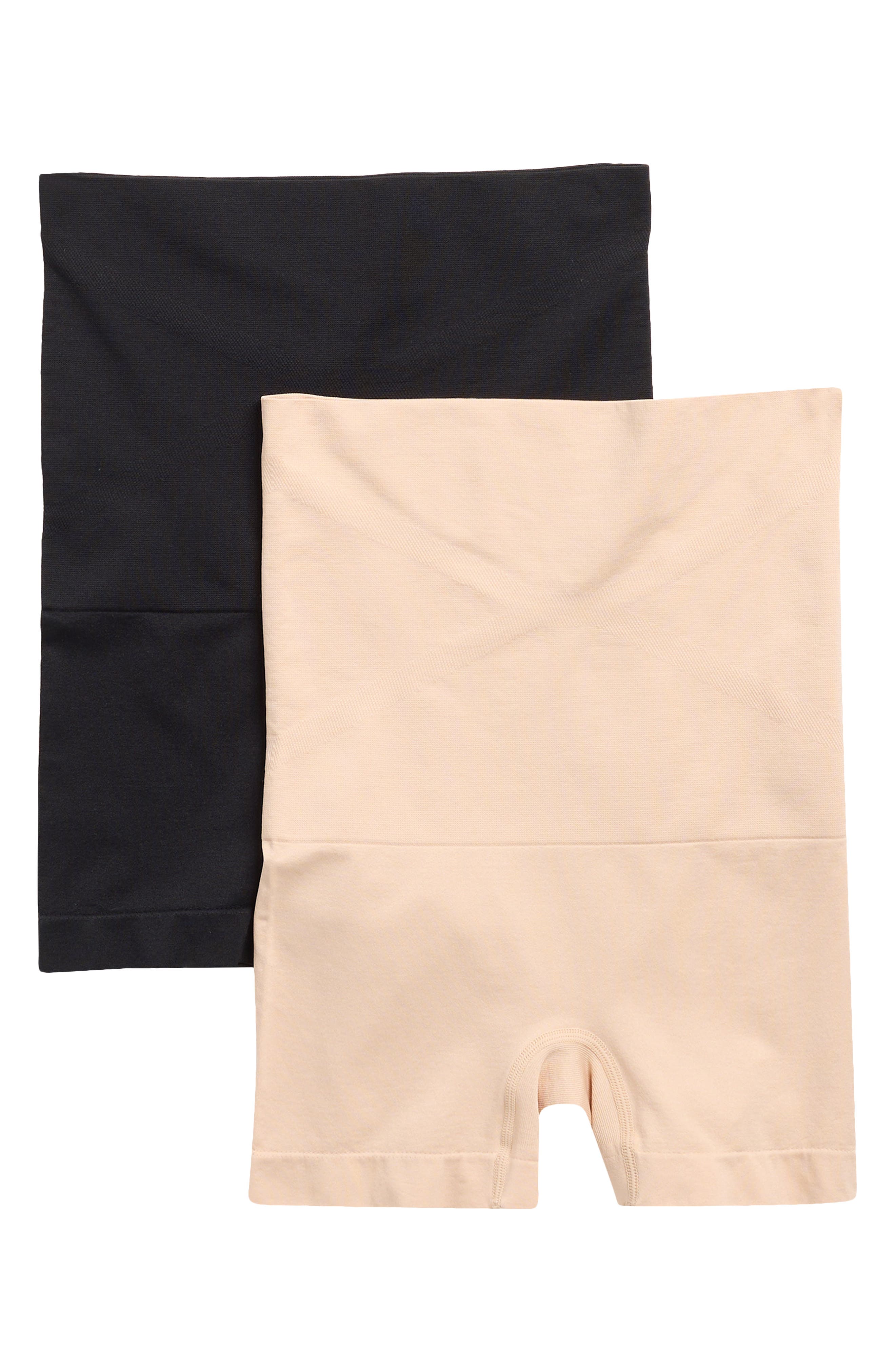 SKINNY GIRL 2-Pack High Waist Seamless Shaping Shorts