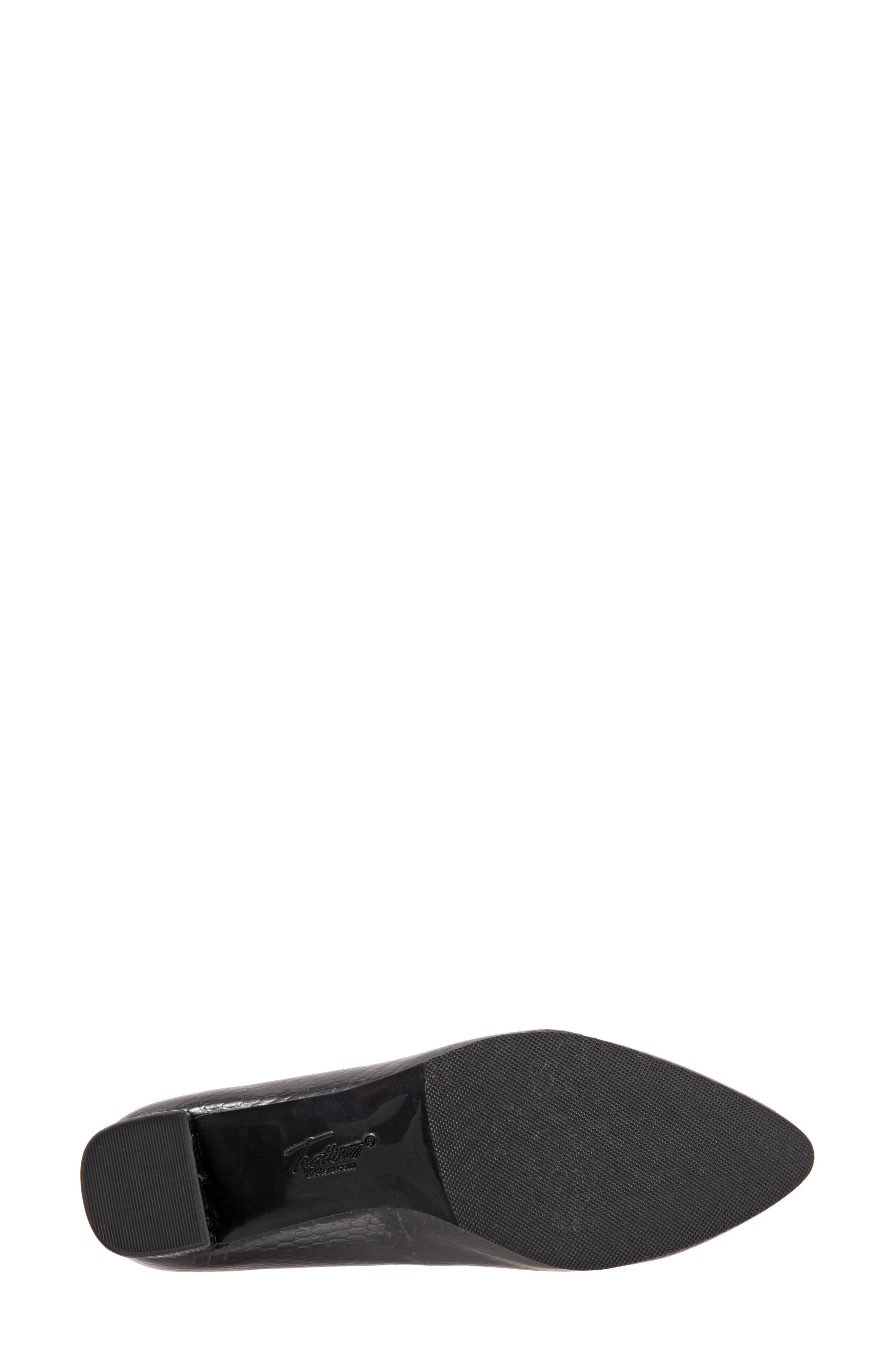 Kari Pointy Toe Pump, Alternate, color, BLACK SNAKE EMBOSSED LEATHER