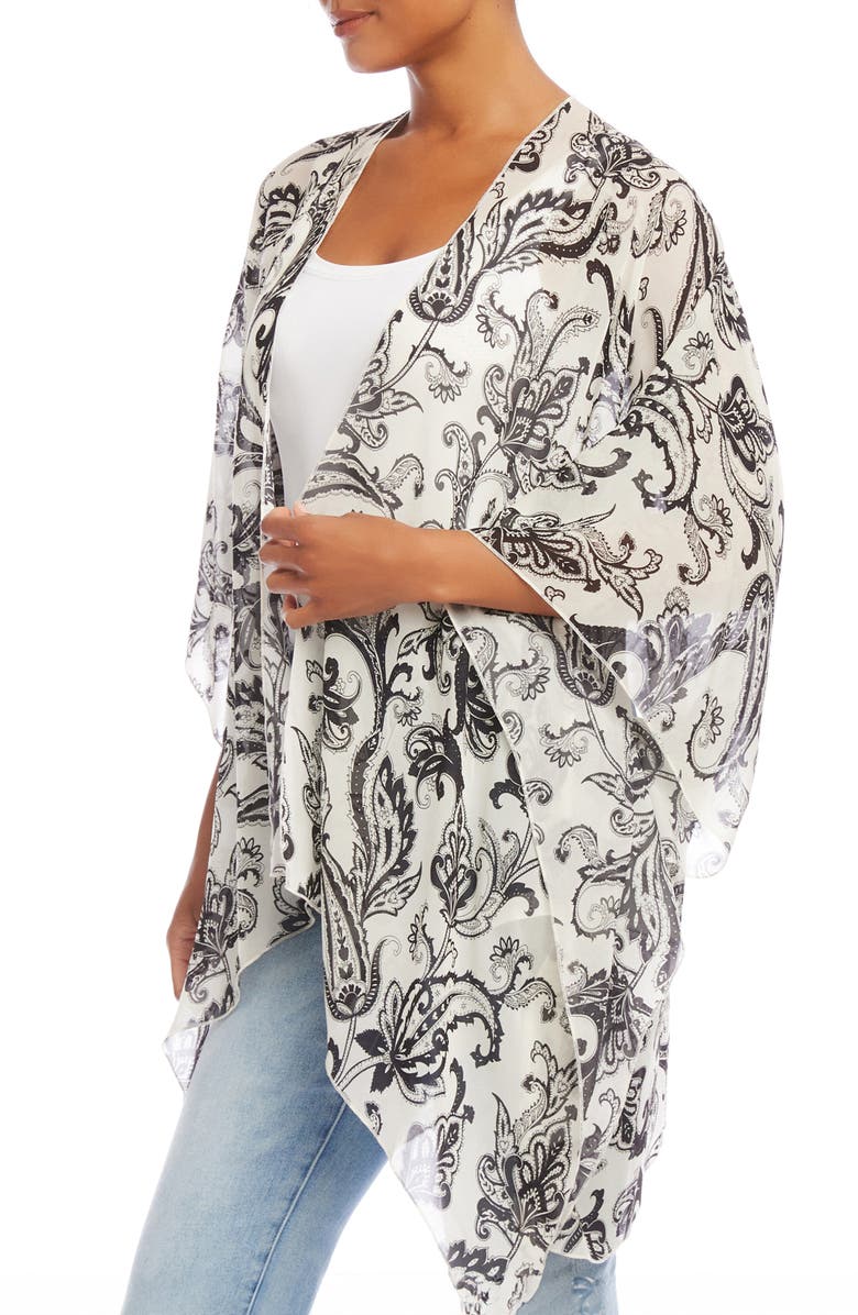 Karen Kane Paisley Ruana, Alternate, color,
