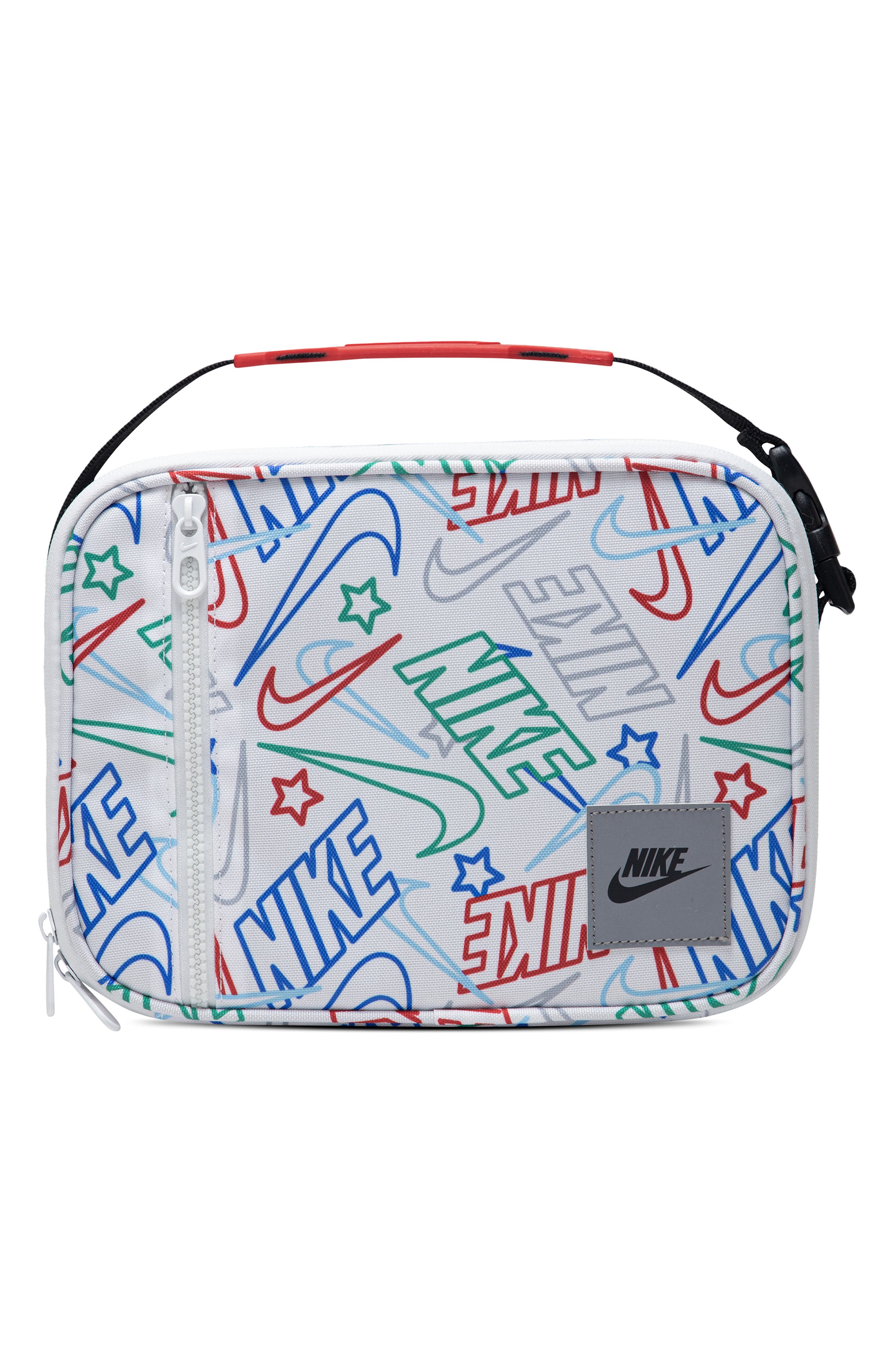 Kids' Futura Hard Liner Lunchbox, Main, color, WHITE/ MULTI