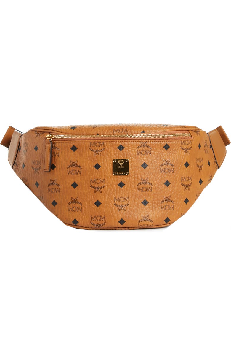 MCM Medium Stark Belt Bag, Main, color,