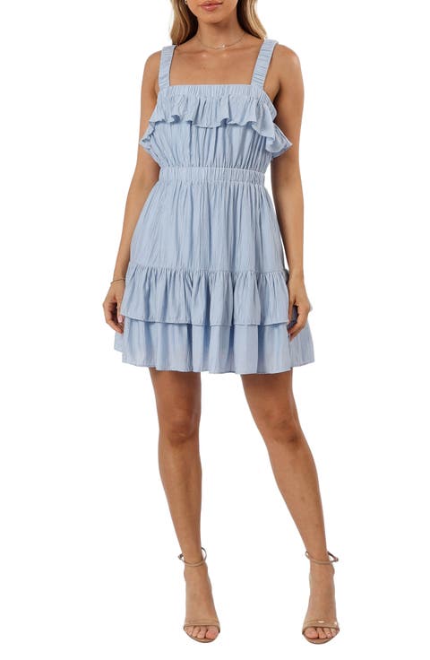 Jane Ruffle Cutout Minidress
