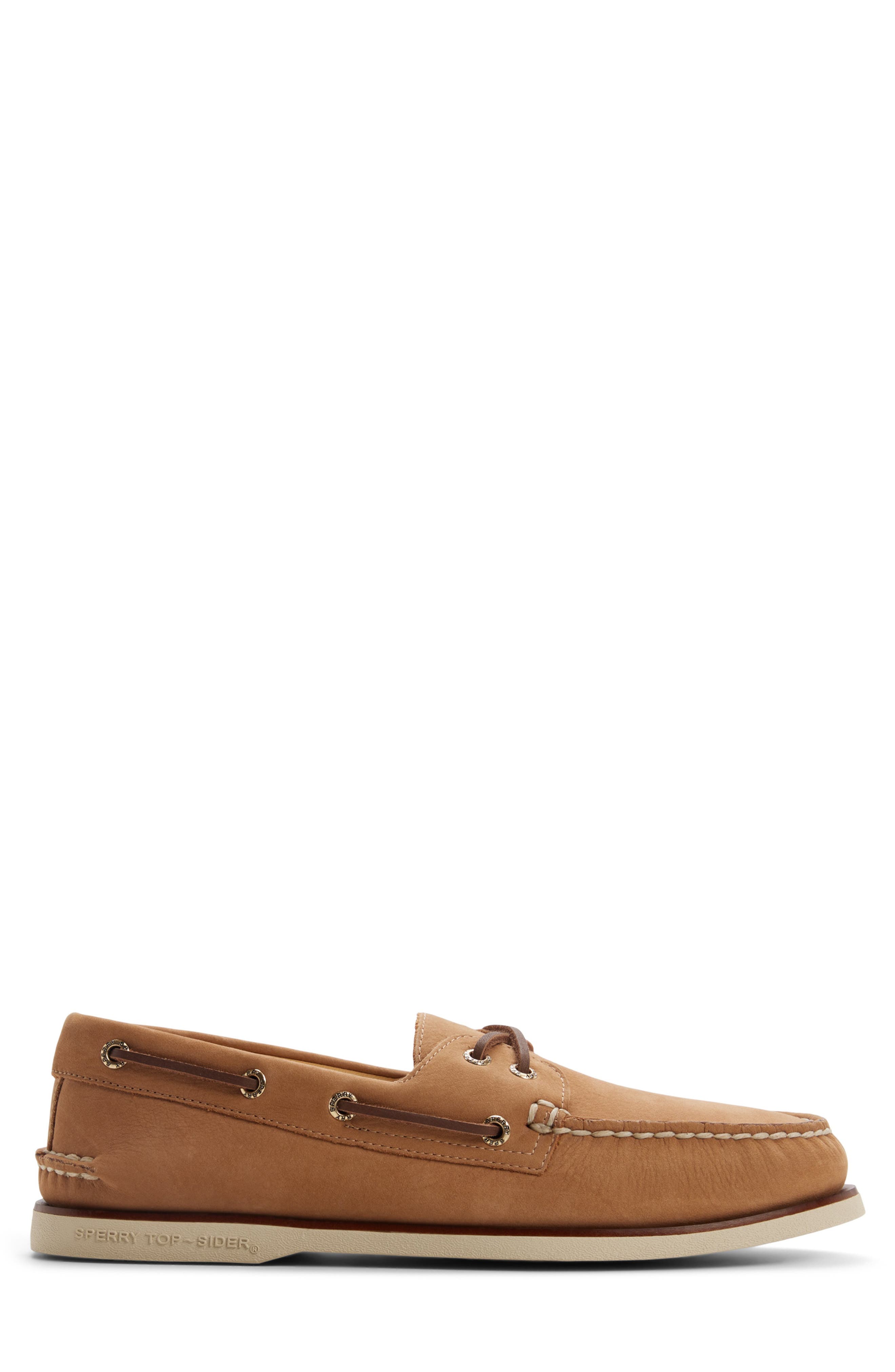 Sperry Gold Cup<sup>®</sup> Authentic Original<sup>™</sup> 2-Eye Boat Shoe, Alternate, color, Beige
