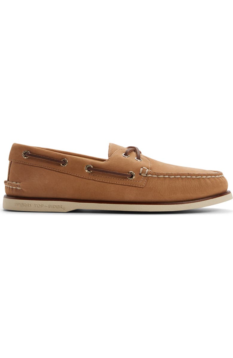 Sperry Gold Cup<sup>®</sup> Authentic Original<sup>™</sup> 2-Eye Boat Shoe, Alternate, color, Beige