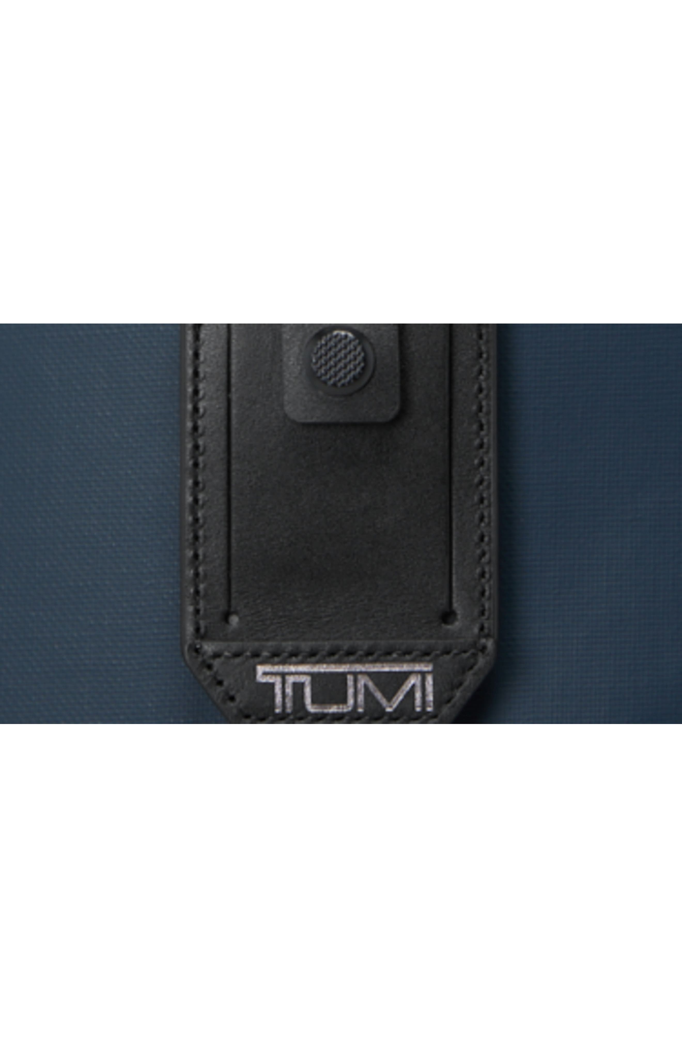 TUMI Alpha Bravo Navigation Backpack, Alternate, color, Navy Coated Canvas
