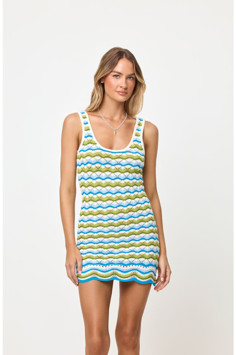 Sunchaser Cover-Up Knit Dress, Alternate, color, ISLAND BREEZE