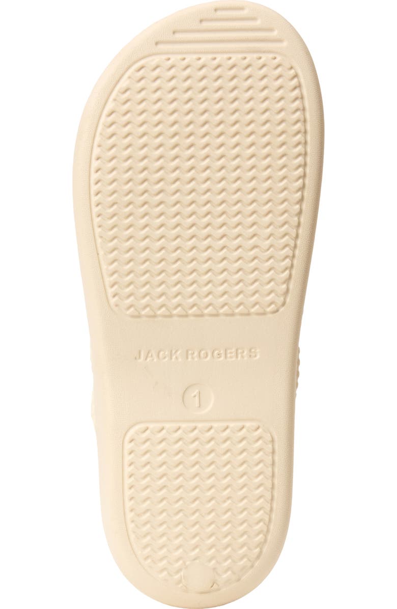 Jack Rogers Kids' Jacks Flip Flop, Alternate, color, Cream