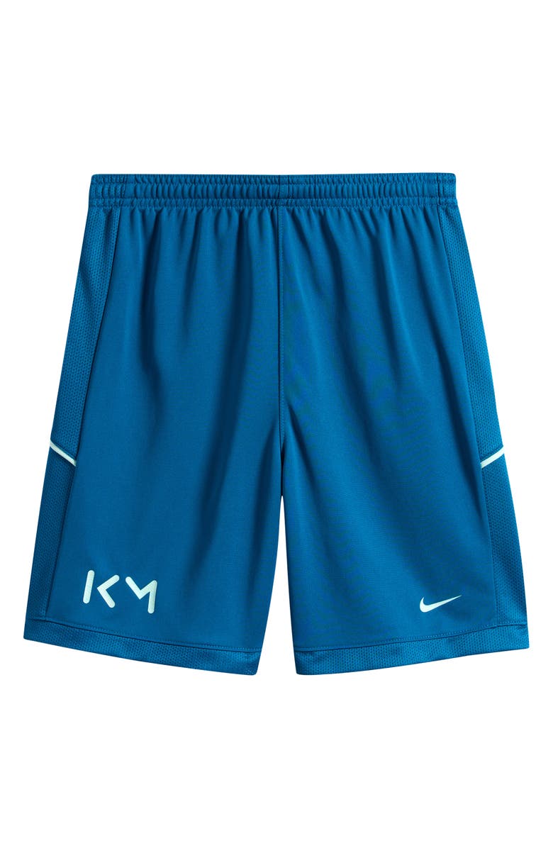 Nike Kids' Dri-Fit Shorts, Main, color, Green Abyss/ Igloo/ Light Dew