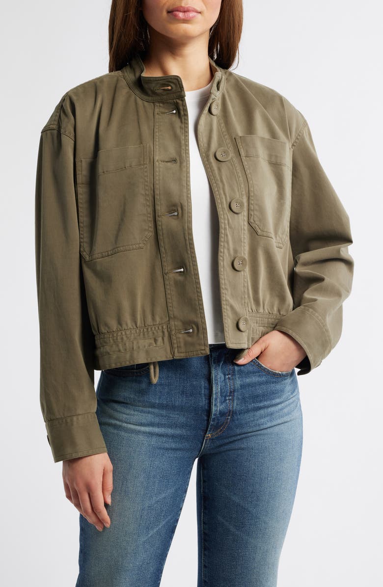 Caslon<sup>®</sup> Boxy Utility Jacket, Main, color,