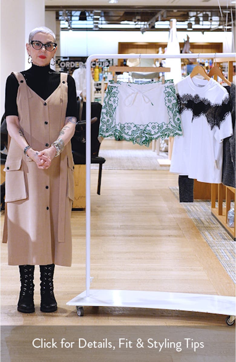 Trinity Embroidered Shorts, sales video thumbnail