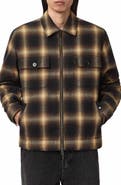 AllSaints Mathers Plaid Zip Jacket