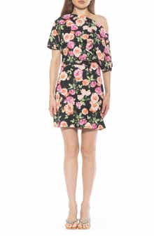 Alexia Admor Suri Draped One-Shoulder Minidress