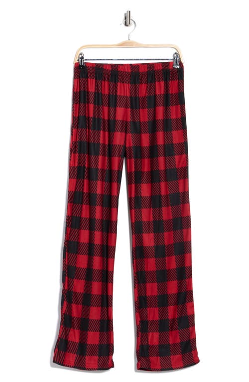 Baby Starters Buffalo Plaid Pajama Pants In Red