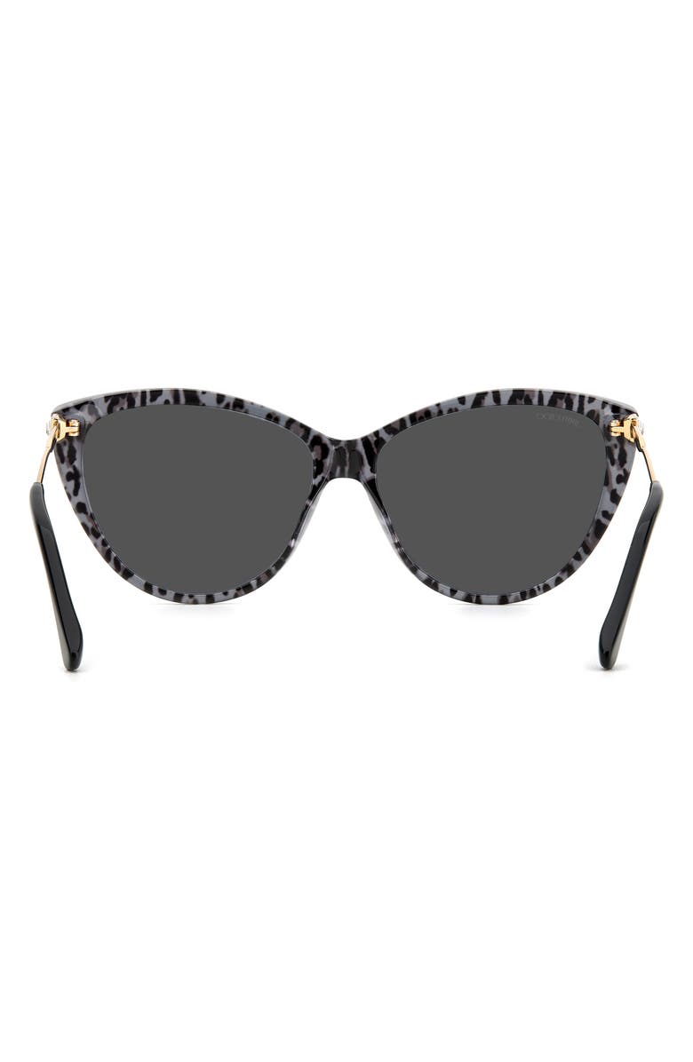 Jimmy Choo 60mm Cat Eye Sunglasses, Alternate, color, 
