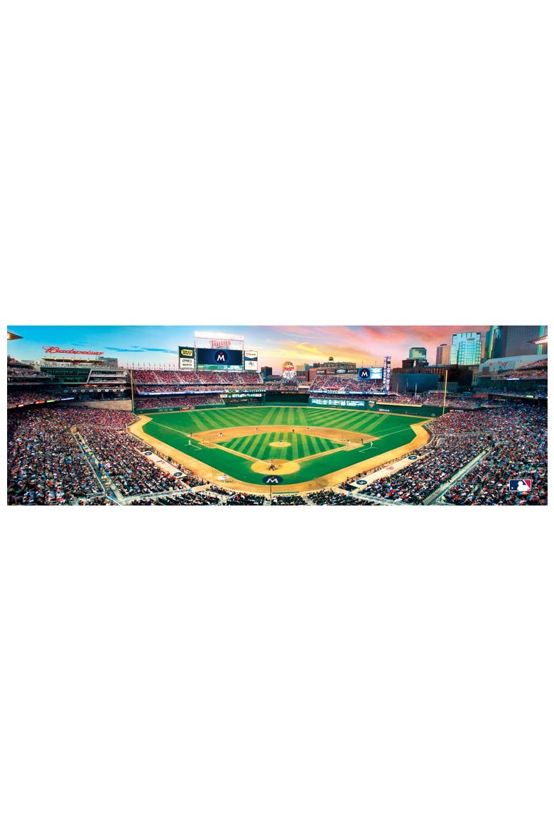 Minnesota Twins 1000pc Panoramic Puzzle, Alternate, color, Multicolor