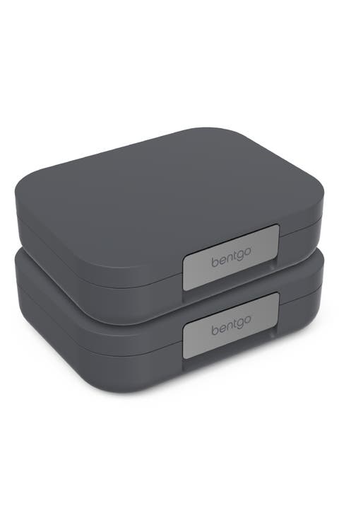 Set of 2 Modern Leakproof Lunch Bento Boxes