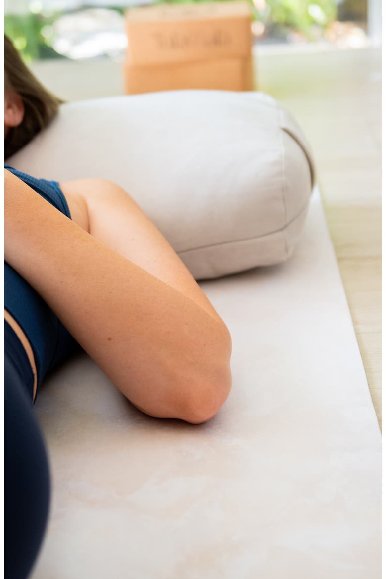 Yoga Bolster - Meduim Density and Support, Alternate, color, Black
