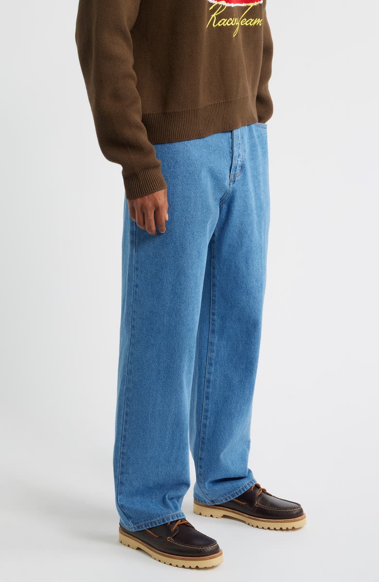 Obey Classic Baggy Jeans, Alternate, color, Medium Stonewash Light Indigo