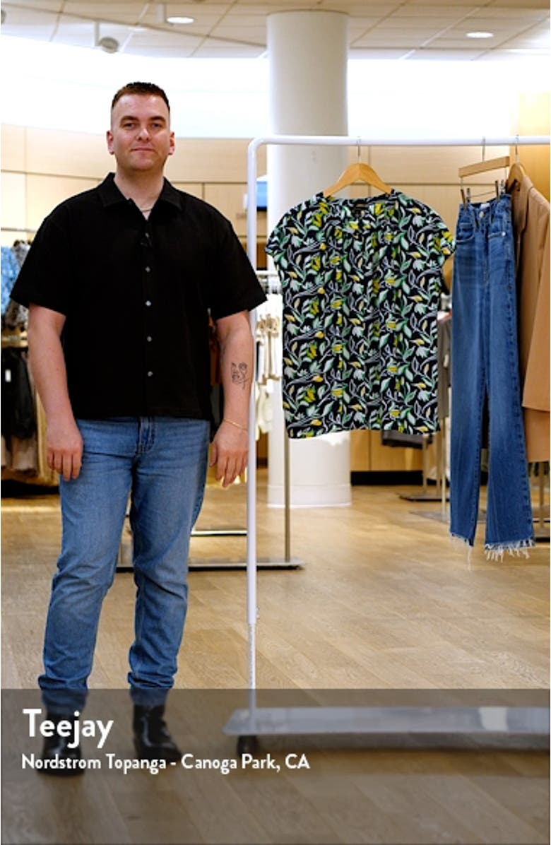 Hidden Button Blouse, sales video thumbnail