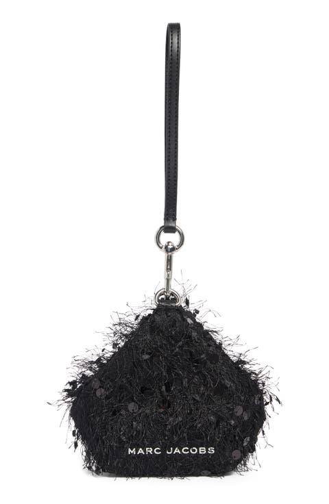 Posh Sequin Fringe Wristlet