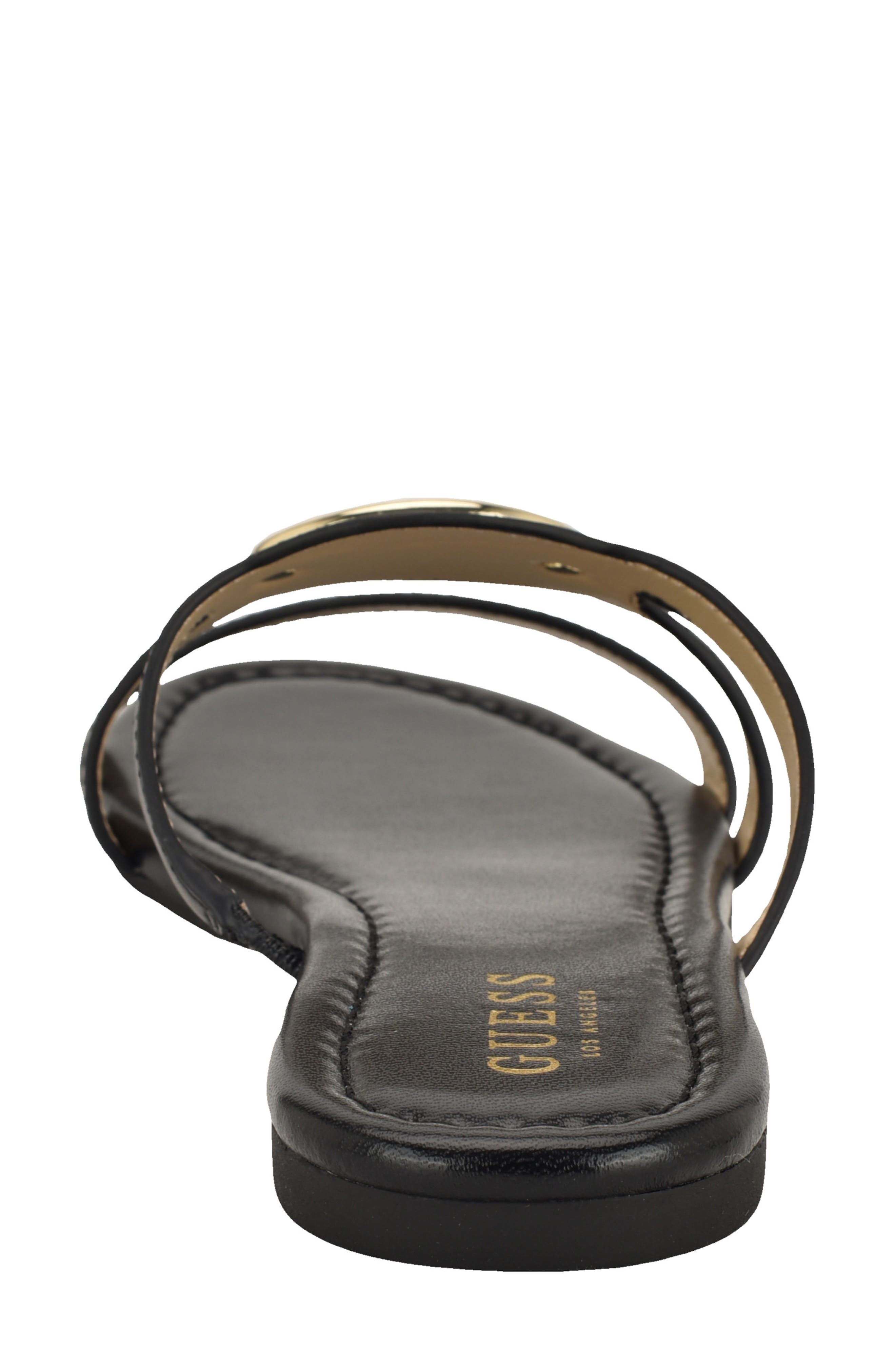 Layora Slide Sandal, Alternate, color, BLACK