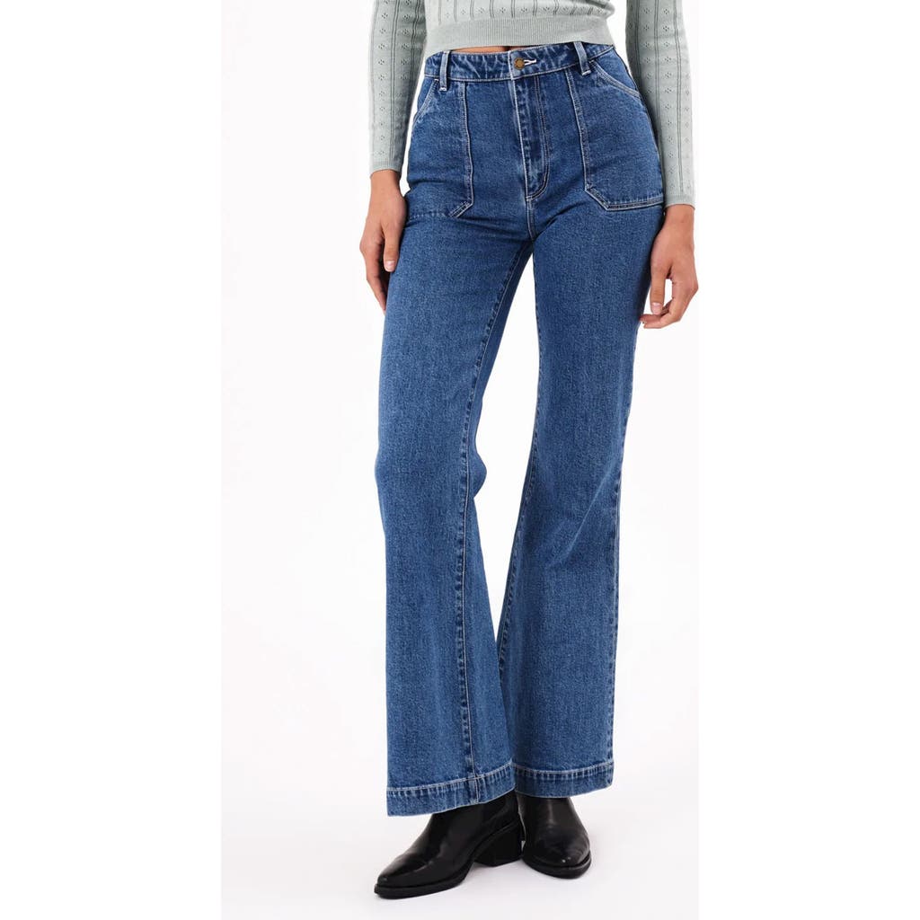 Rolla’s East Coast Flare Jeans in Mid Vintage Blue  product