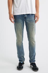 Billionaire Boys Club BB Trek Slim Fit Distressed Jeans