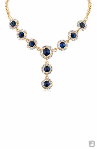 Crystal Halo Y-Necklace (Nordstrom Exclusive)