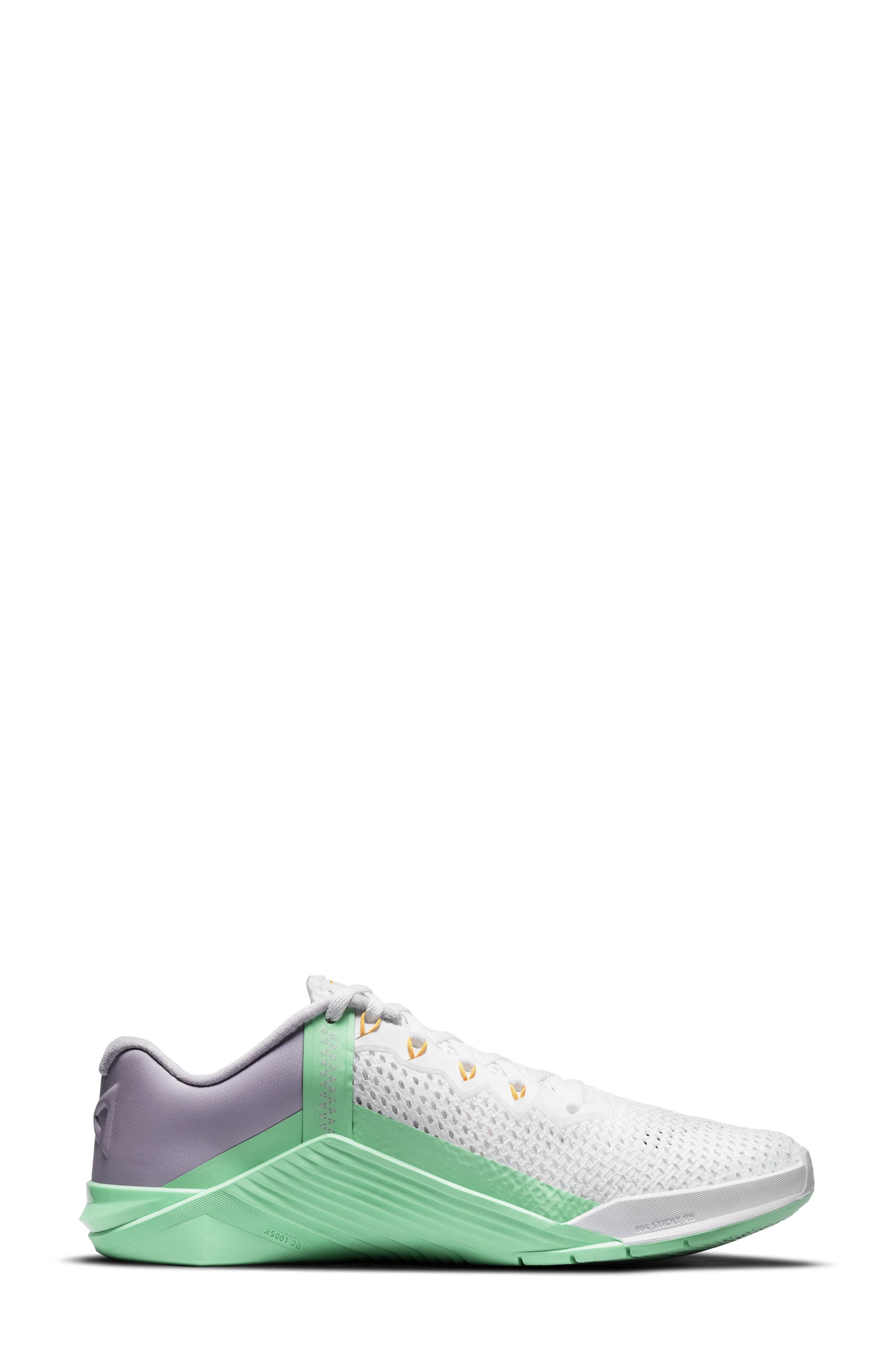 Metcon 6 Training Shoe, Alternate, color, WHITE/ LILAC/ VIOLET/ GREY