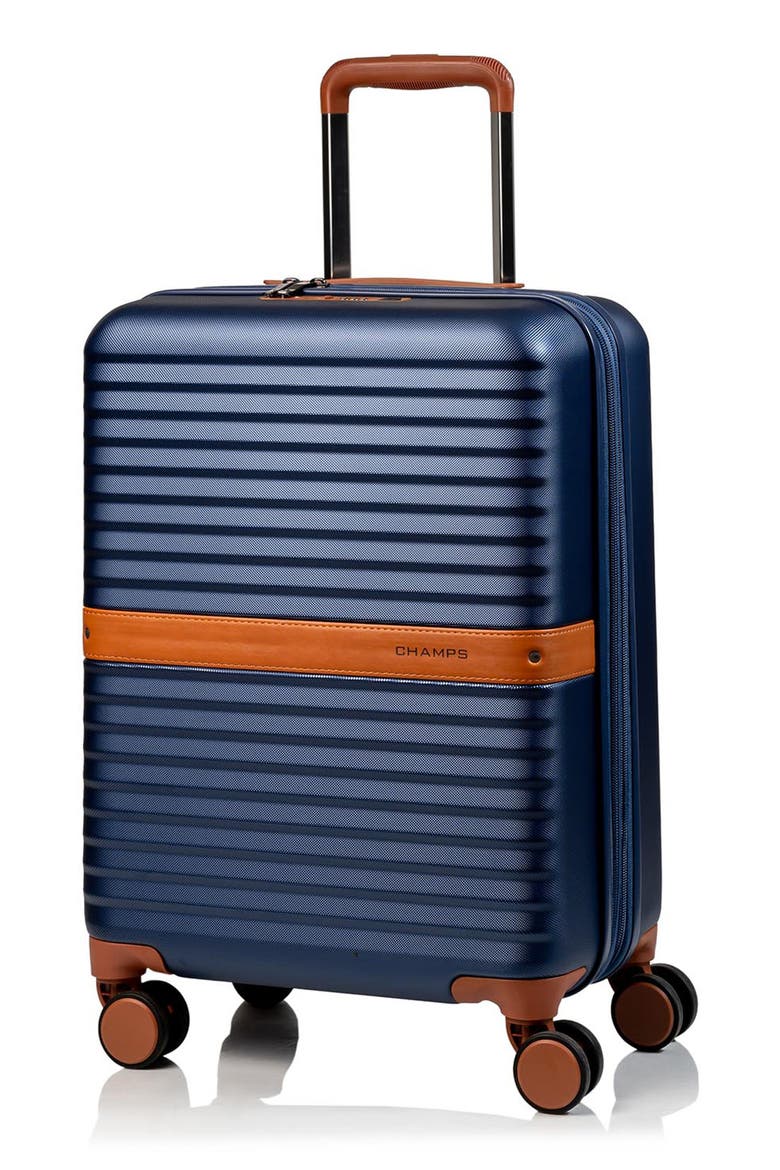 Vintage II 20-Inch Hardside Spinner Carry-On, Main, color, NAVY