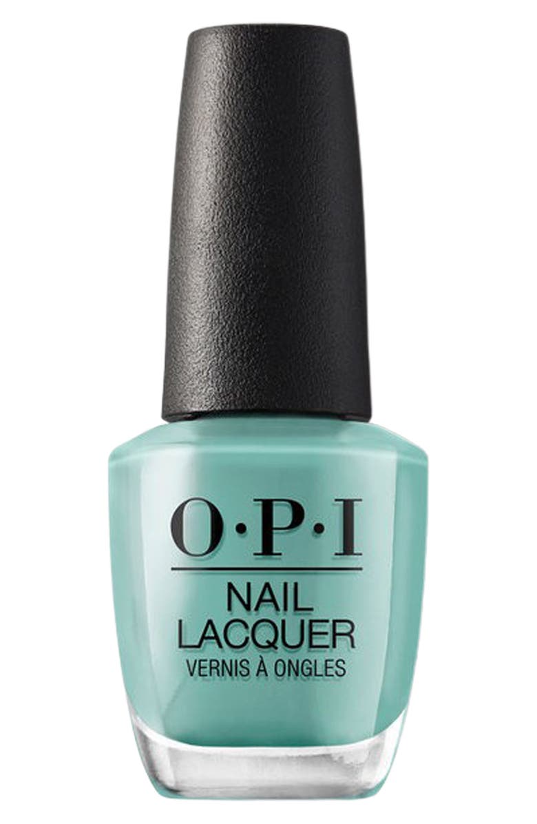 OPI Nail Lacquer - Verde Nice To Meet You, Main, color, Green
