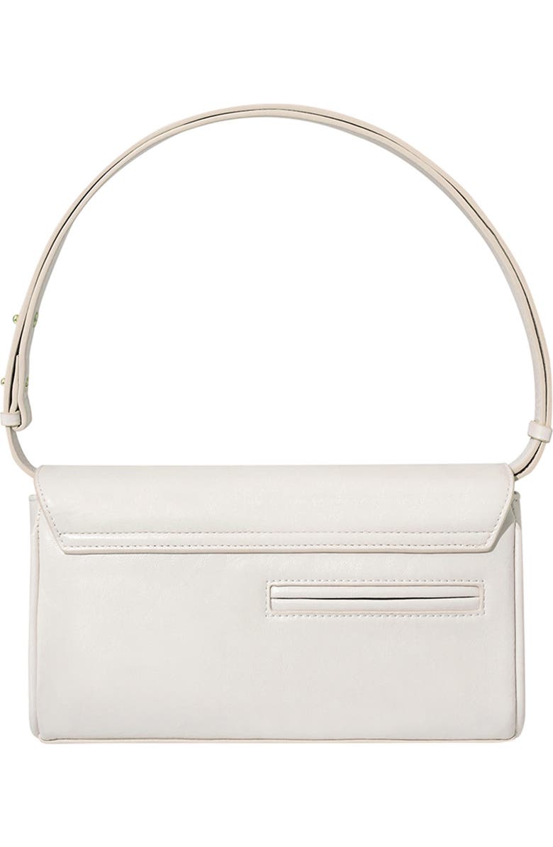 Stand Oil Classic Faux Leather Shoulder Bag, Alternate, color, Cream