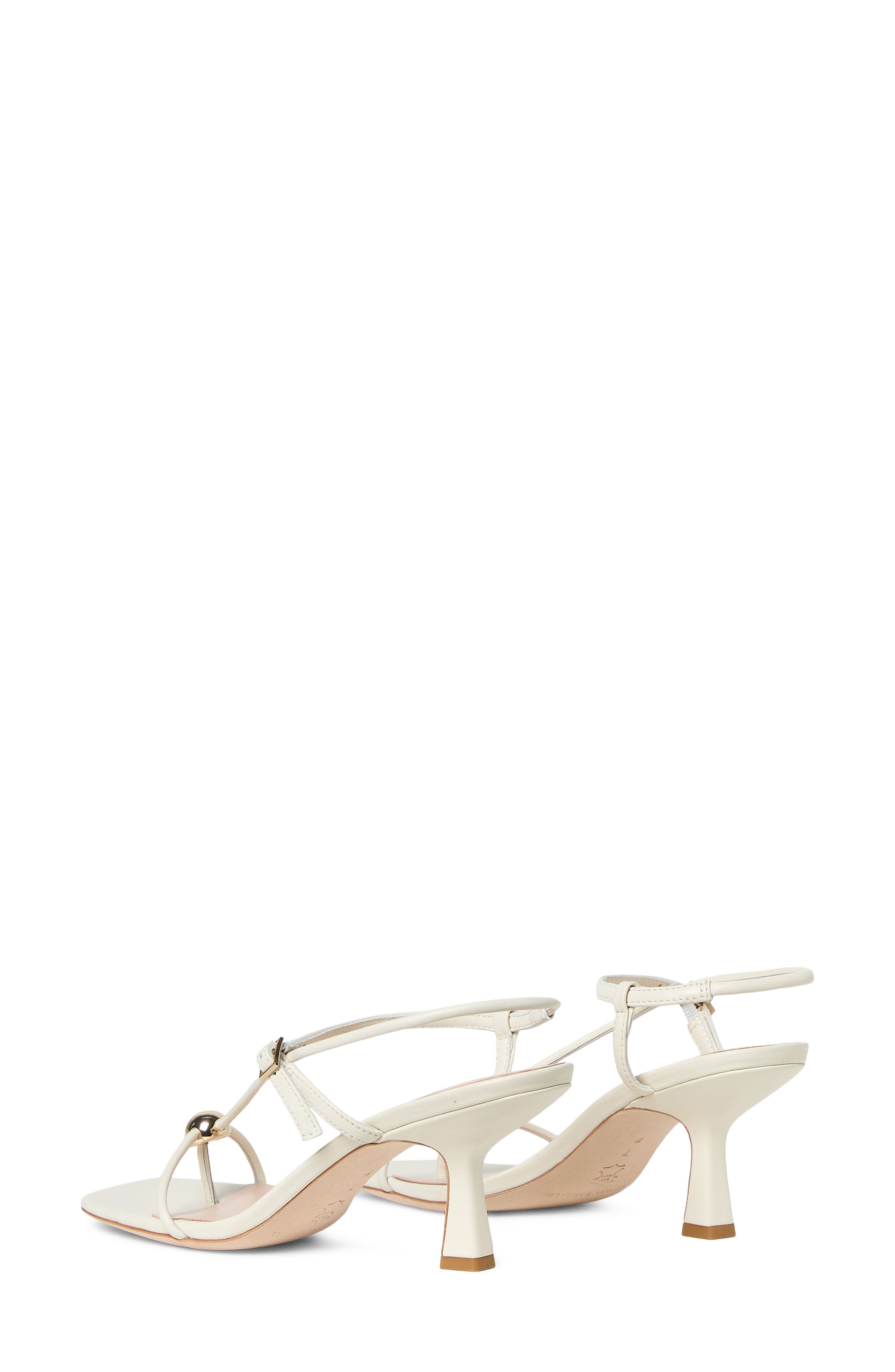 Triana Strappy Sandal, Alternate, color, WHITE/ CHAMPAGNE
