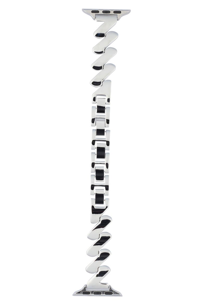 Apple Watch® Linked Watchband, Alternate, color, STAINLESS