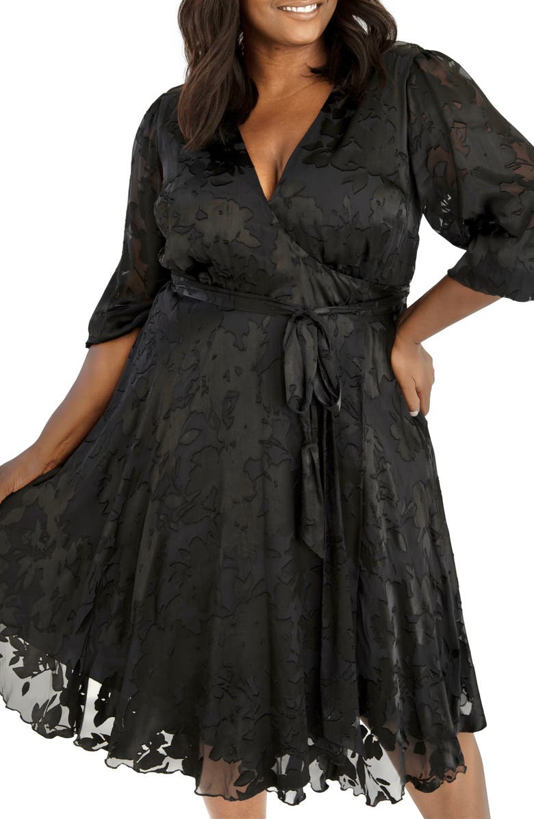 Marée Pour Toi Burnout Dress, Alternate, color,