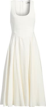 Odd Muse Scoop Neck Midi Dress