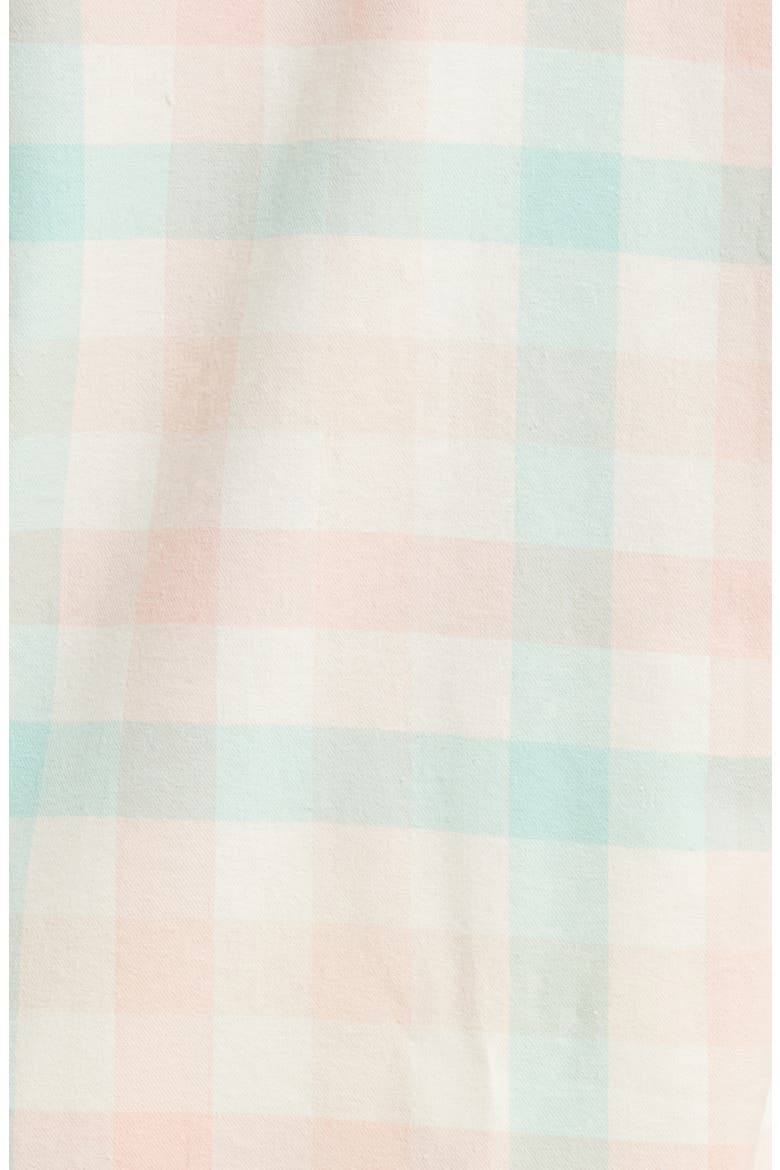 Check Cotton Pajamas, Alternate, color, ENGLISH ROSE