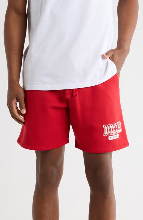 College Cotton Sweat Shorts