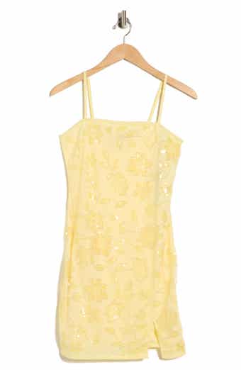 Madden Girl Floral Sequin Minidress