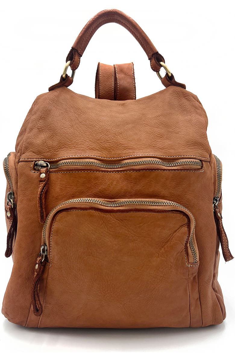 Bolsa Nova Mia Backpack, Main, color, Cognac