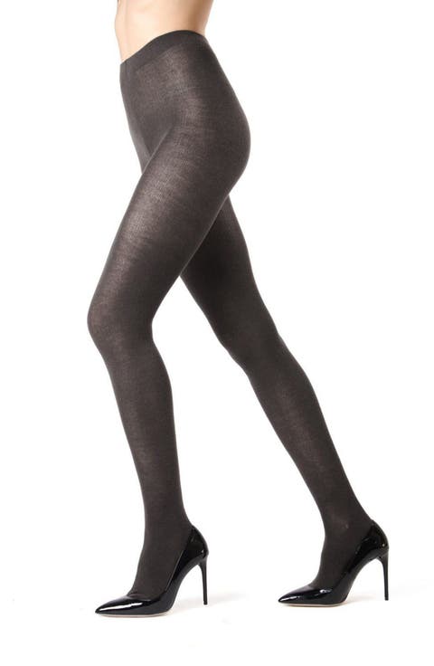 Flat Knit Sweater Tights