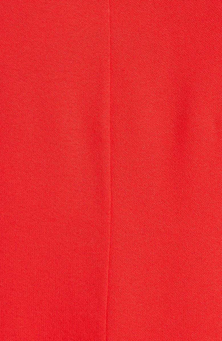 DVF Long Sleeve Wrap Front Stretch Crepe Blouse, Alternate, color,