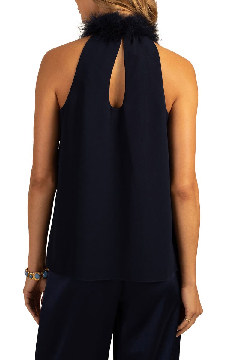 Trina Turk Grand Top, Alternate, color, Ink