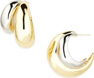 Shashi Double Tsuki Hoop Earrings