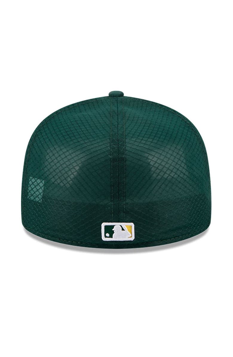 New Era Men's New Era Green Athletics 2026 Batting Practice 59FIFTY Fitted Hat, Alternate, color, Green
