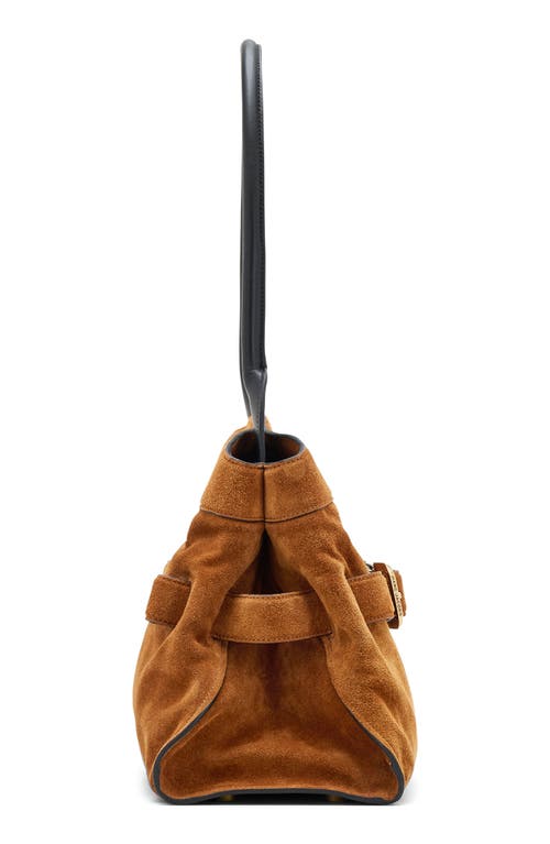Marc Jacobs The Suede Dakota Satchel In Brown