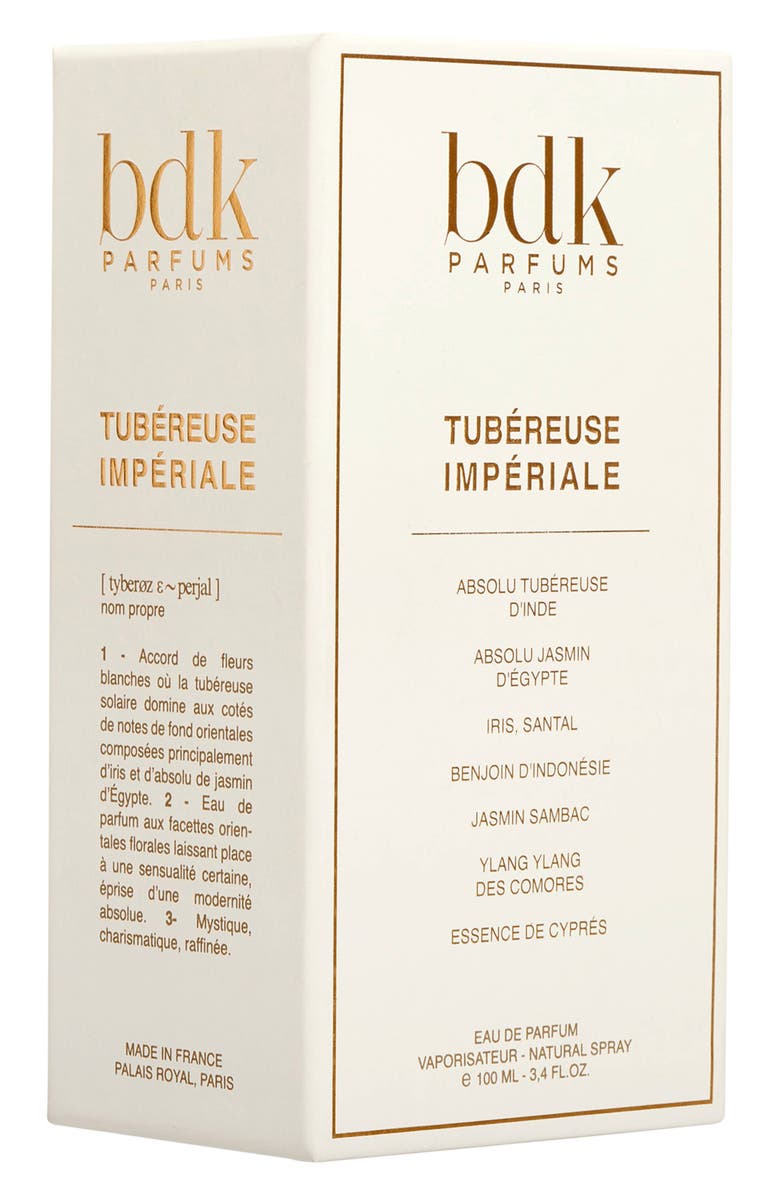 BDK Parfums Tubereuse Imperiale Eau de Parfum, Alternate, color,