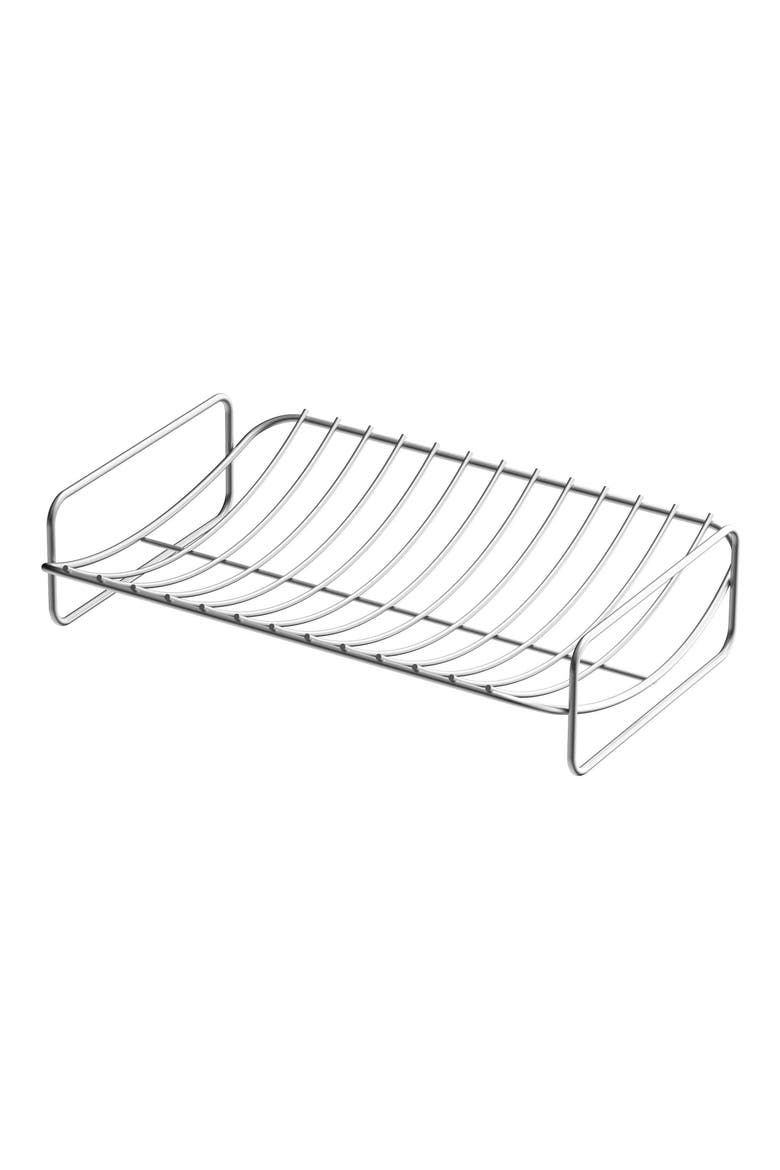 Leo Graphite Roasting Pan & Wire Rack, Alternate, color, BLACK