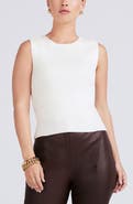 Derek Lam 10 Crosby Ariana Rib Knit Muscle Tank Sweater