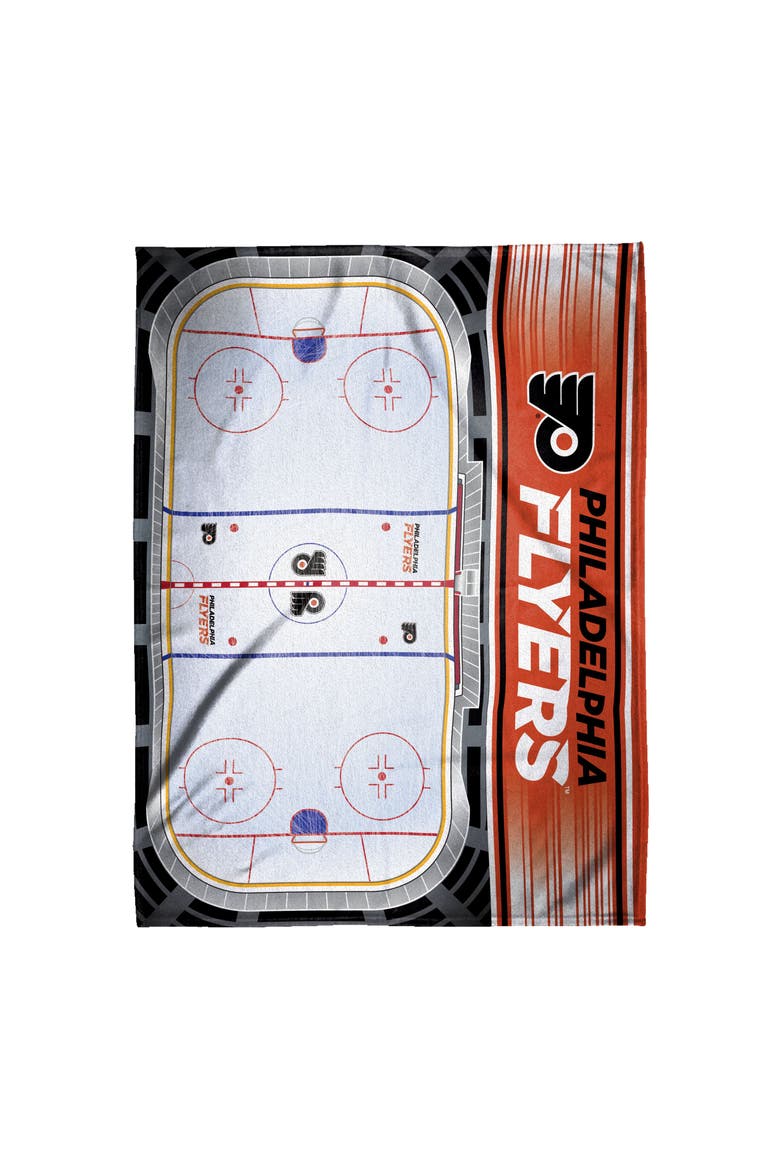Philadelphia Flyers Home Ice 60" x 80" Raschel Throw Blanket, Alternate, color, None